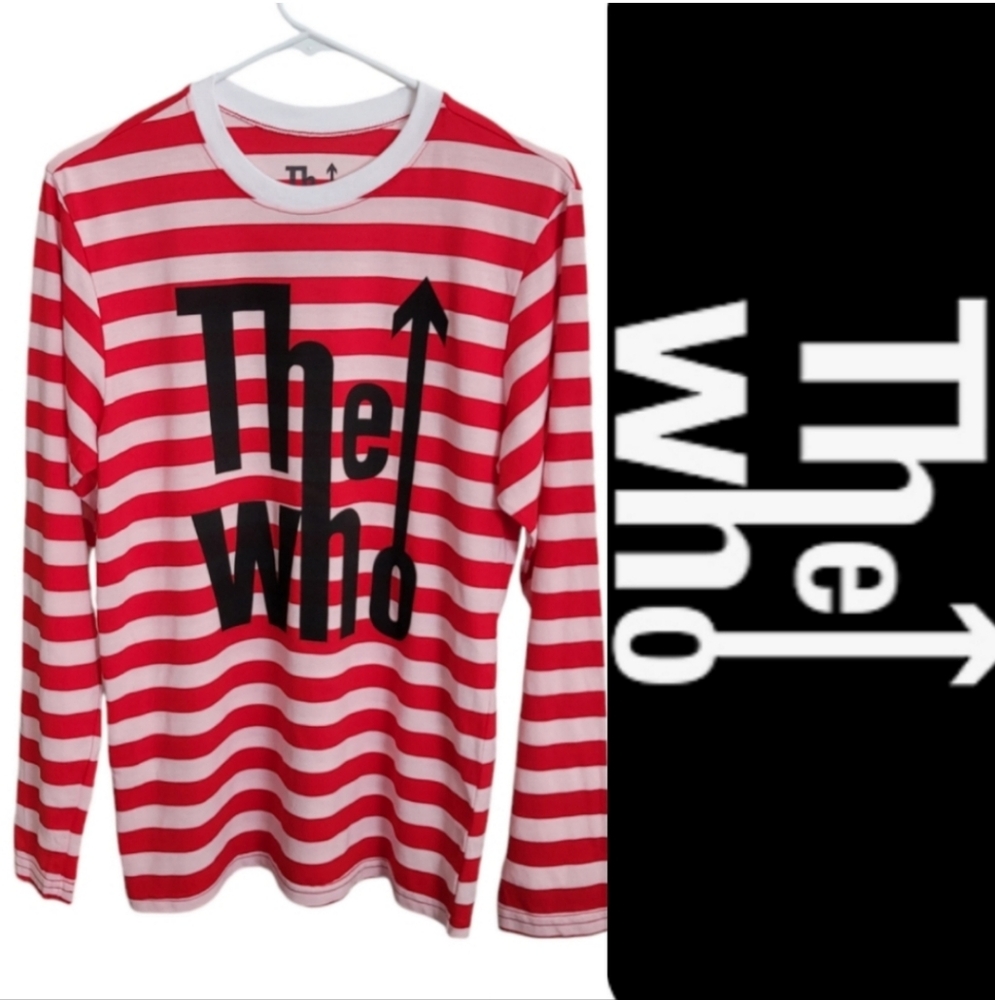 🆕️ The Who Striped Long Sleeve Tee